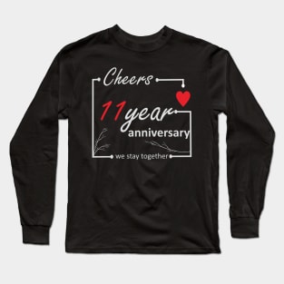 11 Year Anniversay (L) Long Sleeve T-Shirt